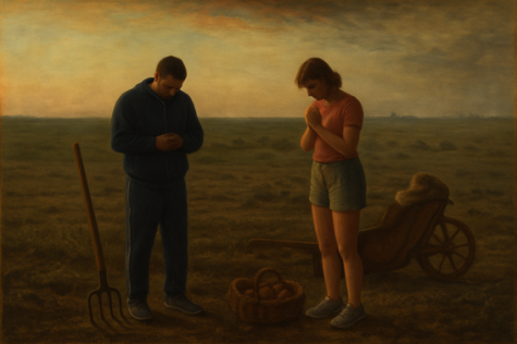 El Ángelus De J.f. Millet (1587 - 1599). Museo De Orsay, París. ( Versión Recreada)